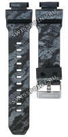 Серый полимерный ремешок Casio 10467770 для часов Casio GD-X6900MH-1 Maharishi