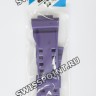 Фиолетовый полимерный ремешок Casio 10491478 для часов Casio GA-400A-6A