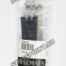 Черный кожаный ремешок Balmain B1731985, 19/16, с фигурным вырезом, без замка, для часов Balmain Tilia 7451, 7455