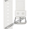 Белый полимерный ремешок Casio 10627077 для часов Casio DW-5600FS-7, DW-5600WB-7, DW-6900MR-7, DW-6900SN-7, DW-6900WW-7, G-5600A-7, G-6900A-7, GW-6900A-7, GW-M5600A-7