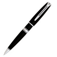 Ручка WATERMAN S0701060 Charleston - Ebony Black CT, шариковая ручка, M (№ 258)