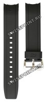 Черный полимерный ремешок Casio 10415914 для часов Casio EFM-501
