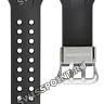 Черный полимерный ремешок Casio 10535018 для часов Casio GWN-Q1000-1A, GWN-Q1000MB-1A
