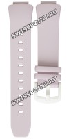 Фиолетовый полимерный ремешок Casio 10590418 для часов Casio BSA-B100-4A2