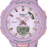 Фиолетовый полимерный ремешок Casio 10590418 для часов Casio BSA-B100-4A2