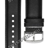 Черный кожаный ремешок Casio 10473324, 24/22, стальная пряжка, для часов Casio EFR-539L-1A