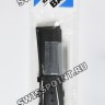 Черный кожаный ремешок Casio 10473324, 24/22, стальная пряжка, для часов Casio EFR-539L-1A