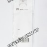 Черный кожаный ремешок Casio 10473324, 24/22, стальная пряжка, для часов Casio EFR-539L-1A