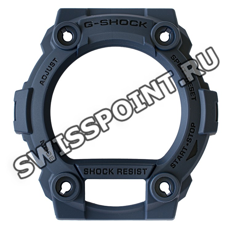Синий полимерный рант корпуса Casio 10430726 для часов Casio GR-7900NV-2, GW-7900NV-2