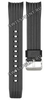 Черный полимерный ремешок Casio 10640266 для часов Casio ECB-30P-1A, ECB-30YP-1A