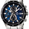 Стальной браслет Casio 10421310 для часов Casio EFR-519D-1A, EFR-519D-2A, EFR-519D-7A