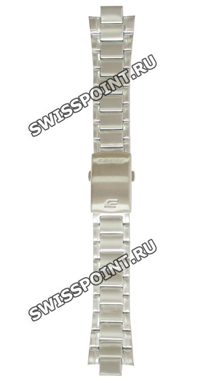 Стальной браслет Casio 10421310 для часов Casio EFR-519D-1A, EFR-519D-2A, EFR-519D-7A