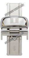 Стальной раскладной замок Tissot T640015875, 18 мм, для кожаного ремешка часов Tissot