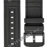 Черный каучуковый ремешок с кожаной накладкой Tissot T600047413, 22/22, черная пряжка, для часов Tissot T-Sport T135.417.37.051.03 T-Race Cycling -Tour de France