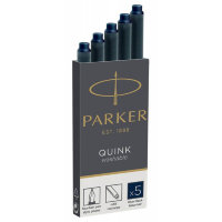 Темно-синие картриджи 1950385 Parker с чернилами для перьевой ручки Parker Blue / Black (№ 474)