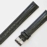 Черный кожаный ремешок Stailer 1051-1811 (18/16 мм)