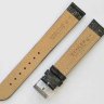 Черный кожаный ремешок Stailer 1051-1811 (18/16 мм)