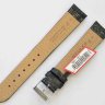 Черный кожаный ремешок Stailer 1051-1811 (18/16 мм)