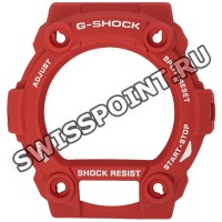 Красный рант корпуса часов Casio 10331976 для часов Casio G-7900A-4
