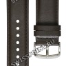 Коричневый кожаный ремешок Casio 10473325, 24/22, стальная пряжка, для часов Casio EFR-539L-5A