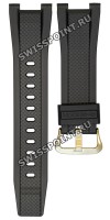Черный полимерный ремешок Casio 10645184 для часов Casio GST-B100GB-1A9