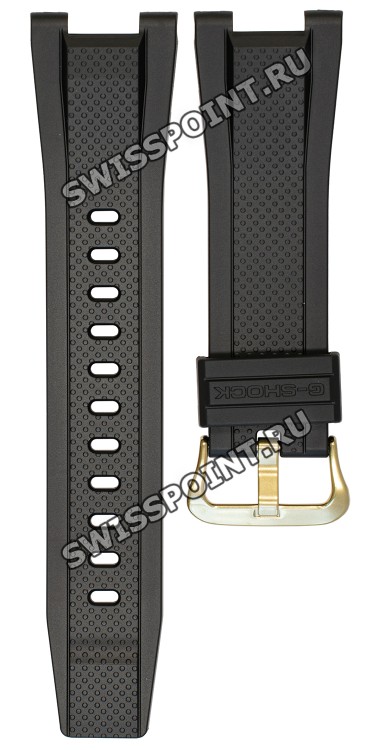 Черный полимерный ремешок Casio 10645184 для часов Casio GST-B100GB-1A9