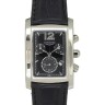 Черный кожаный ремешок Longines L682109406, теленок, 23/20 XL, удлиненный, без замка, для часов Longines DolceVita Classic L5.680.0, L5.680.4, L7.877.6