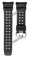 Черный полимерный ремешок Casio 10237942 для часов Casio G-Shock G-9000-1V