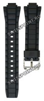 Черный полимерный ремешок Casio 10421436 для часов Casio EFR-519