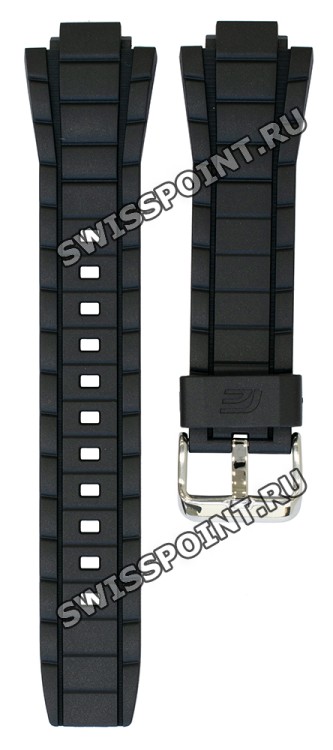 Черный полимерный ремешок Casio 10421436 для часов Casio EFR-519