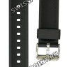Черный полимерный ремешок Casio 10421436 для часов Casio EFR-519