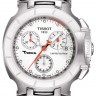 Белый силиконовый ремешок Tissot T610031513, без замка, для женских часов Tissot T-Race T048.217, T048217A