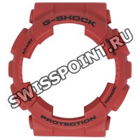 Красный рант корпуса часов Casio 10395289 для часов Casio GA-100B-4A, GA-100C-4A, GA-110FC-1A, GA-120TR-4A