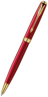 1859472 Шариковая ручка Parker Sonnet `13 K539, Red Laquer GT, стержень: MBlue (№ 300)