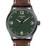 Коричневый кожаный ремешок Tissot T600043489 / T610043490, теленок, 22/22, черная пряжка, для часов Tissot Gent XL T116.410.36.097.00, T116410