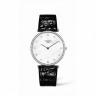 Черный кожаный ремешок Longines L682109519, теленок, 20/16, без замка, для часов Longines La Grande Classique L4.755.1, L4.755.2, L4.755.4, L4.766.1, L4.766.2, L4.766.4, L4.766.6, L4.766.7, L4.770.0, L4.786.2, L4.786.4, L4.789.0, L4.908.1