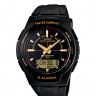 Черный полимерный ремешок Casio 10426199 для часов Casio CPW-500