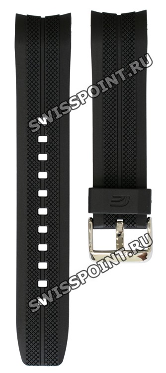 Черный полимерный ремешок Casio 10563063 для часов Casio ERA-600PB-1A
