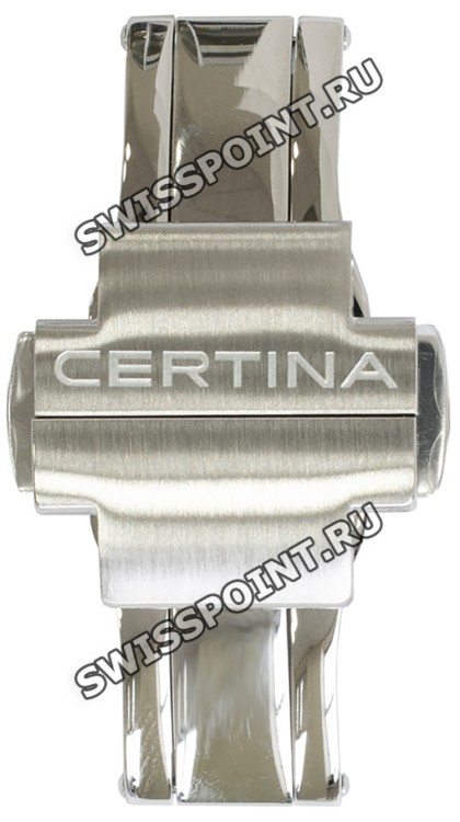 Стальной замок браслета Certina C631018208 для часов Certina DS-2 Chrono C024.447, C024.448