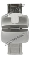Стальной раскладной замок Tissot T640027317, 16 мм, для каучукового ремешка часов Tissot