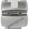 Стальной раскладной замок Tissot T640027317, 16 мм, для каучукового ремешка часов Tissot
