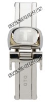 Стальной раскладной замок Tissot T640015862, 12 мм, для кожаного ремешка часов Tissot