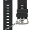 Черный полимерный ремешок Casio 10536681 для часов Casio GN-1000RG-1A