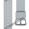 Серый полимерный ремешок Casio 10561452 для часов Casio GMA-S120MF-8A, GMA-S130VC-8A