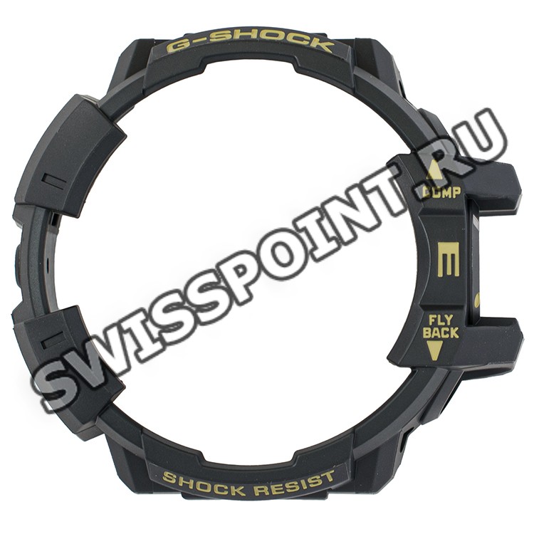 Черный рант корпуса часов Casio 10457603 для часов Casio GW-A1130-1A