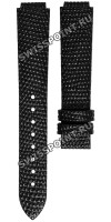 Черный кожаный ремешок Balmain B1732165, 16/14, с боковым вырезом, без замка, для часов Balmain Taffetas 3171, 3175, 3179