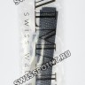 Черный кожаный ремешок Balmain B1732165, 16/14, с боковым вырезом, без замка, для часов Balmain Taffetas 3171, 3175, 3179