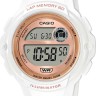Белый полимерный ремешок Casio 10640270 для часов Casio LWS-1200H-7A1, LWS-1200H-7A
