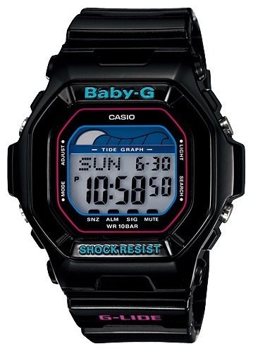 Черный глянцевый полимерный рант корпуса Casio 10413057 для часов Casio BLX-5600-1