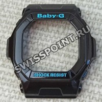 Черный глянцевый полимерный рант корпуса Casio 10413057 для часов Casio BLX-5600-1